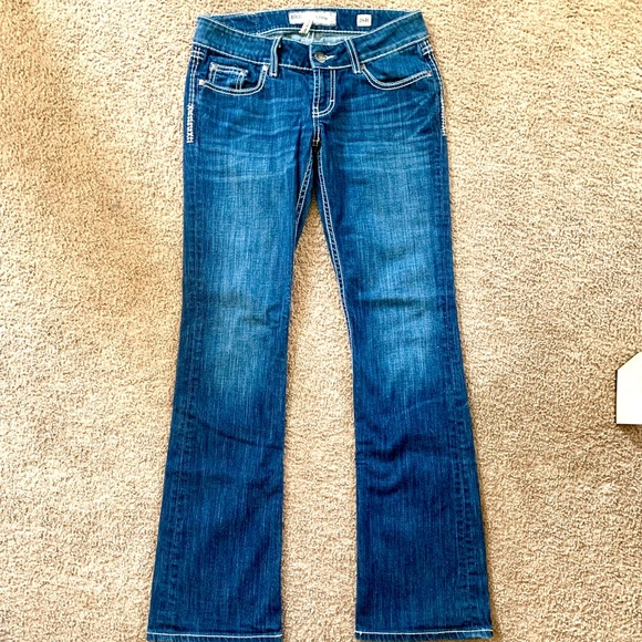 BKE Jeans | Like New Buckle Bke Bedazzled Dark Wash Bootcut | Poshmark